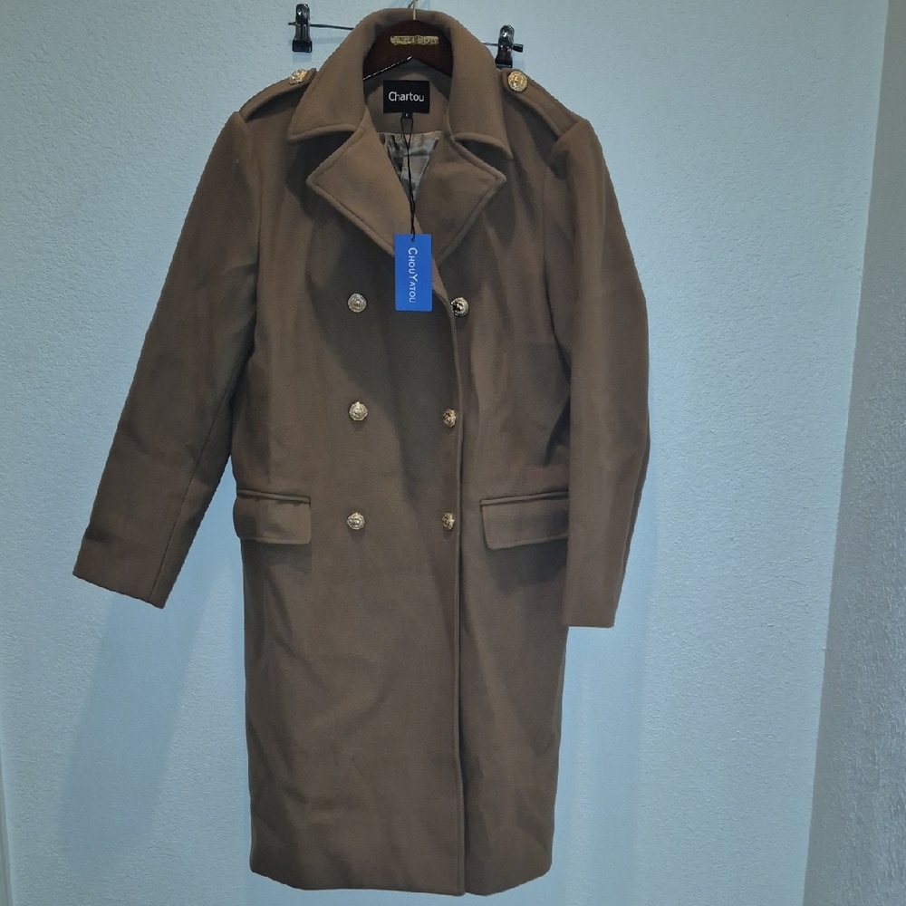 Men's Brown Trench Coat